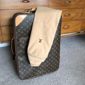 Auth Louis Vuitton rolling bag dust cover